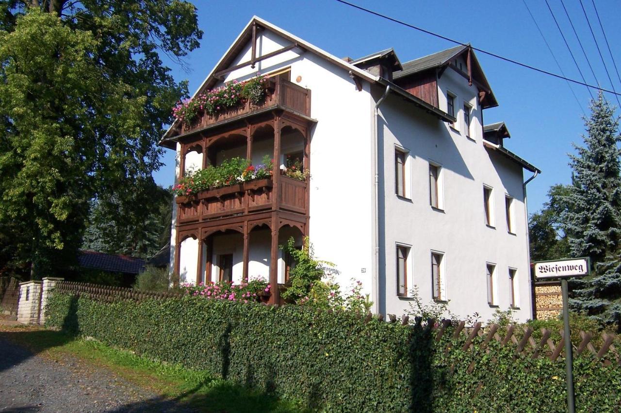 Privathaus Wehle Apartment Kurort Gohrisch Luaran gambar